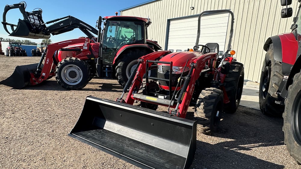 Various Kubota Agriculture equipment